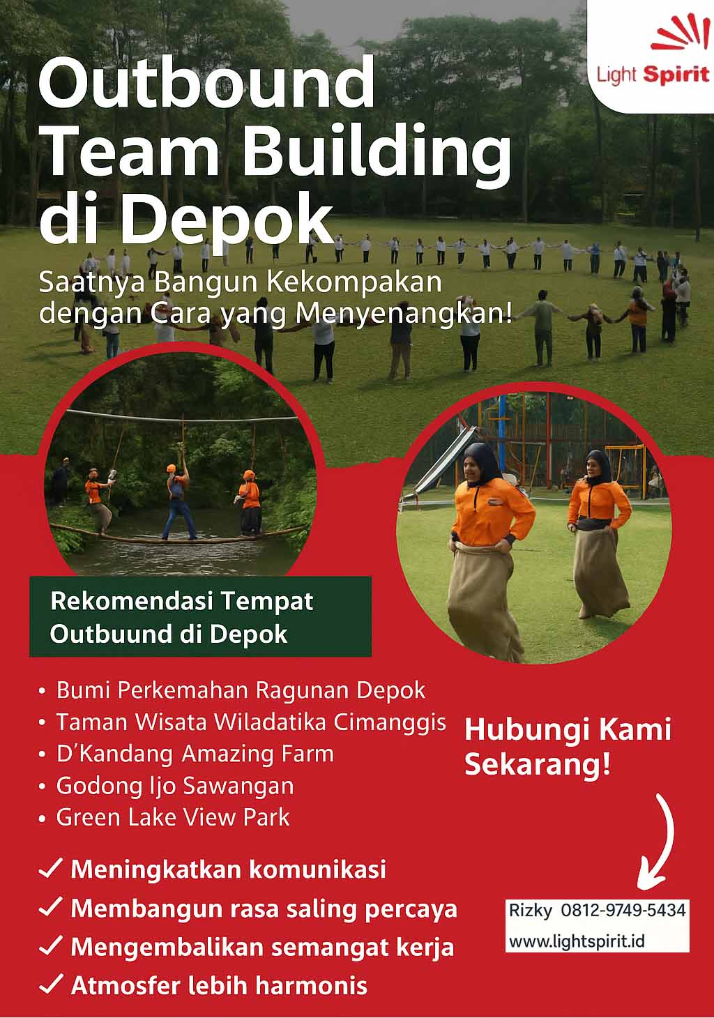 Paket Outbound Team Building Di Depok